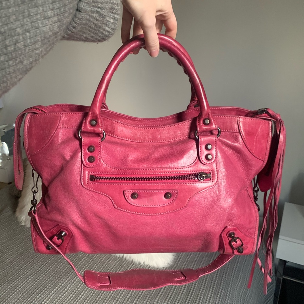 *Host Pick* Pink Balenciaga City Bag Medium